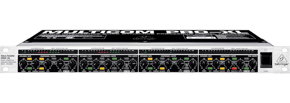 Behringer Multicom PRO-XL MDX4600 V2 Multi-band Compressor - Music