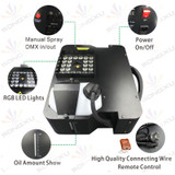Phoenix  M.O.S 1500W Vertical Fog Machine With 24 LED Lights