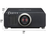 Panasonic PT-DX100EK XGA 10,000 Lumens Dual Lamp 1-Chip DLP Projector