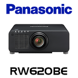 Panasonic PT-RW620BE WXGA 6200 Lumens 1-Chip DLP Laser Projector