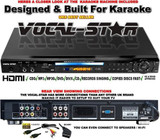 VOCAL-STAR 800 Karaoke Machine and Remote