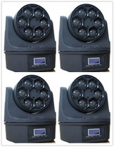 Bee Eyes II Light Led Beam Moving Head 6 x 15 Watt Lights RGBW Mini 