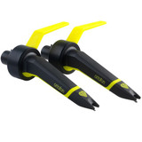 Ortofon Concorde Club MKII - Black/Yellow Cartridge/Stylus (Twin Set)