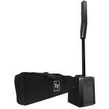 Electro-Voice Evolve 50 Portable Column System Pair (Black) with Subwoofer Covers