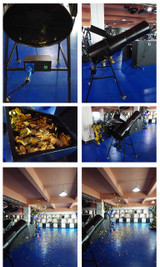 M.O.S Super Streamer Cannon Confetti Machine With Flight Case