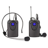 XTUGA EW240 4 Channel Wireless Microphone System UHF