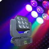 Crane 9 RGBW 4in1 Cree LED 3x3 12W Matrix beam moving head