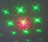 Shezam M.O.S Laser 190MW RED GREEN Laser,  LED Blue