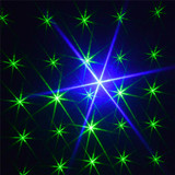 Shezam M.O.S Laser 190MW RED GREEN Laser,  LED Blue