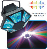 Hexagon-M.O.S 252 LED Lighting Effect RGB