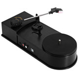 Mini USB Vinyl Turntable - Audio Player, Convert LP To MP3, 33 + 45 RPM, RCA Output, Windows + Mac