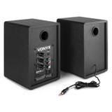 Vonyx SMN30W 3 Inch Studio Monitor Pair White