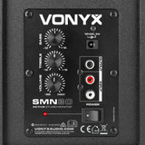 Vonyx SMN30W 3 Inch Studio Monitor Pair White