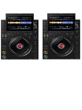 Pioneer CDJ 3000X Media Player Controller Pair