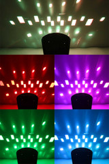 MOS  Fury RGBW 14 LED  Light Disco DJ Stage Lighting DMX