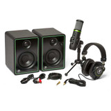 Mackie Creator Bundle with CR3-X Monitors, EM-USB Mic, MC100 Headphones