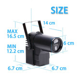 MOS 12W RGBW LED Pinspot