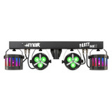 MAX PartyBar12 – 2x PAR Cans with SMD Strobe, 2x Derby