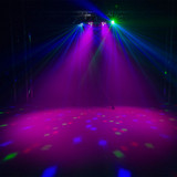 MAX PartyBar12 – 2x PAR Cans with SMD Strobe, 2x Derby