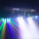 MAX PartyBar12 – 2x PAR Cans with SMD Strobe, 2x Derby