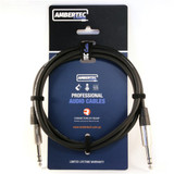 AMBERTEC 6.35MM REAN TRS CABLE, 3M