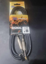 Connex CX120-3 Balanced 6.3 Mono to 6.3 Mono 3m