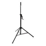 SWAMP Heavy Duty PA DJ Speaker Stand with Track Locking and Hand Winch