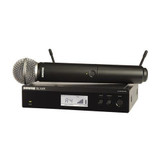 Shure BLX24RS58K14 Wireless Handheld Mic System 614-638Mhz