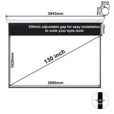 130 Inch Electric Projector Screen