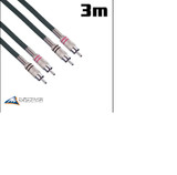 RCA Cable Male to Male Twin 3m (ATC7070) - Australian Monitor