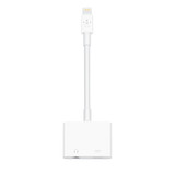 I phone audio and charging adapter