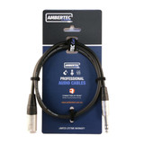 Ambertec XLR to TRS 5M Cable Male
