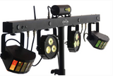 Hire - CR Mix Party Bar Pro (Derby + LED Par + UV/Strobe + RG Laser w/ Wireless Controller)