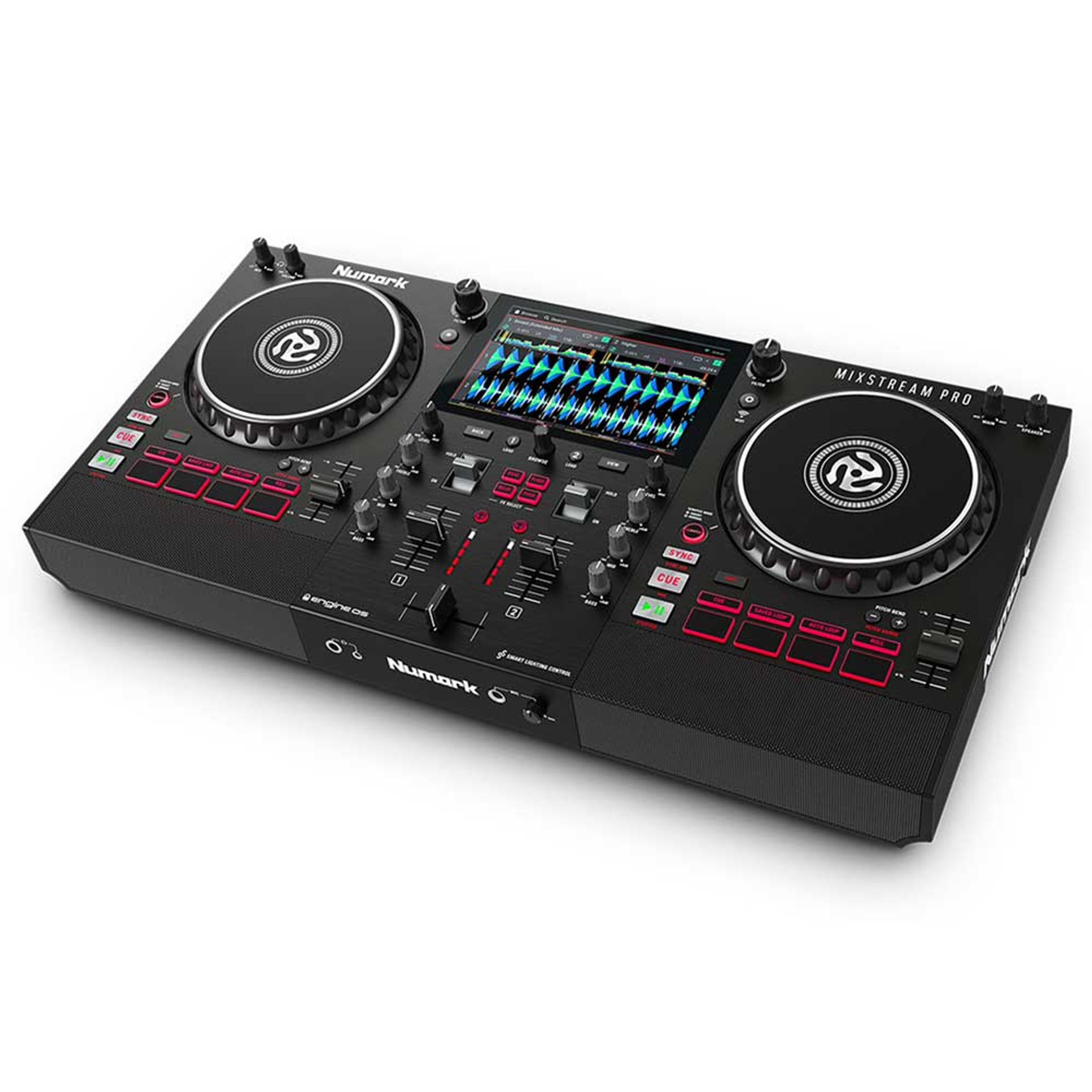 Numark Mixstream Pro Standalone DJ Controller with Builtin Speakers