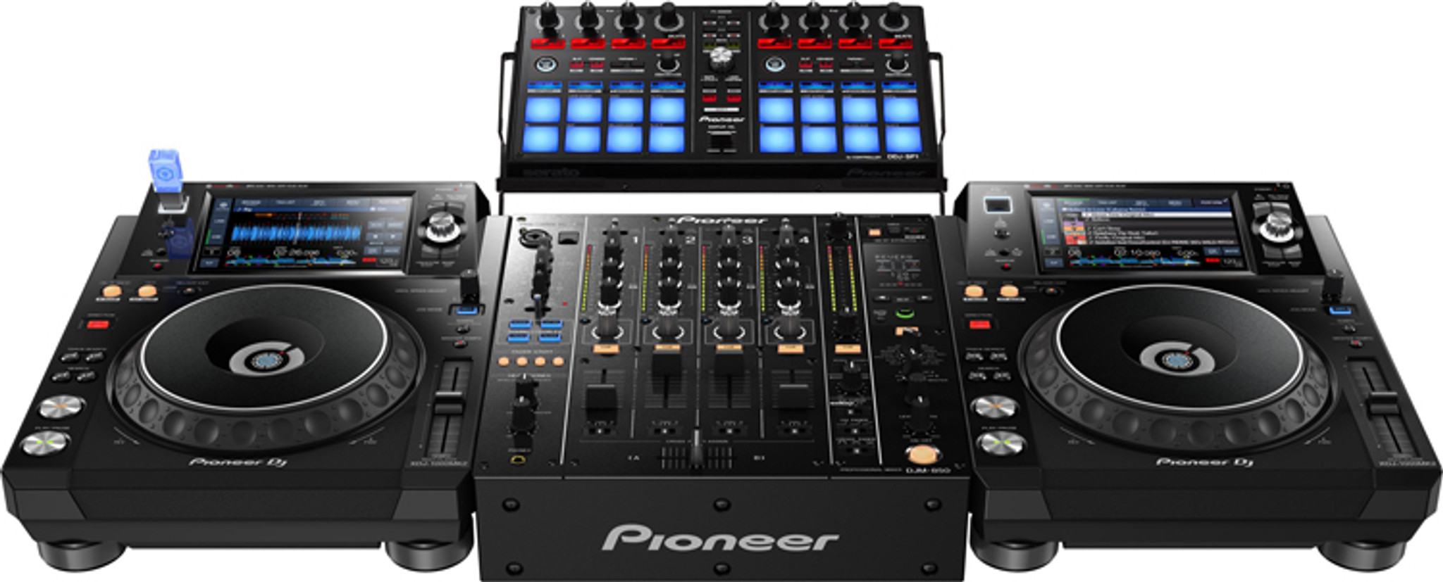 Pioneer XDJ1000 2台 XDJ-1000MK2 Performance DJ multi player (black) - Pioneer DJ