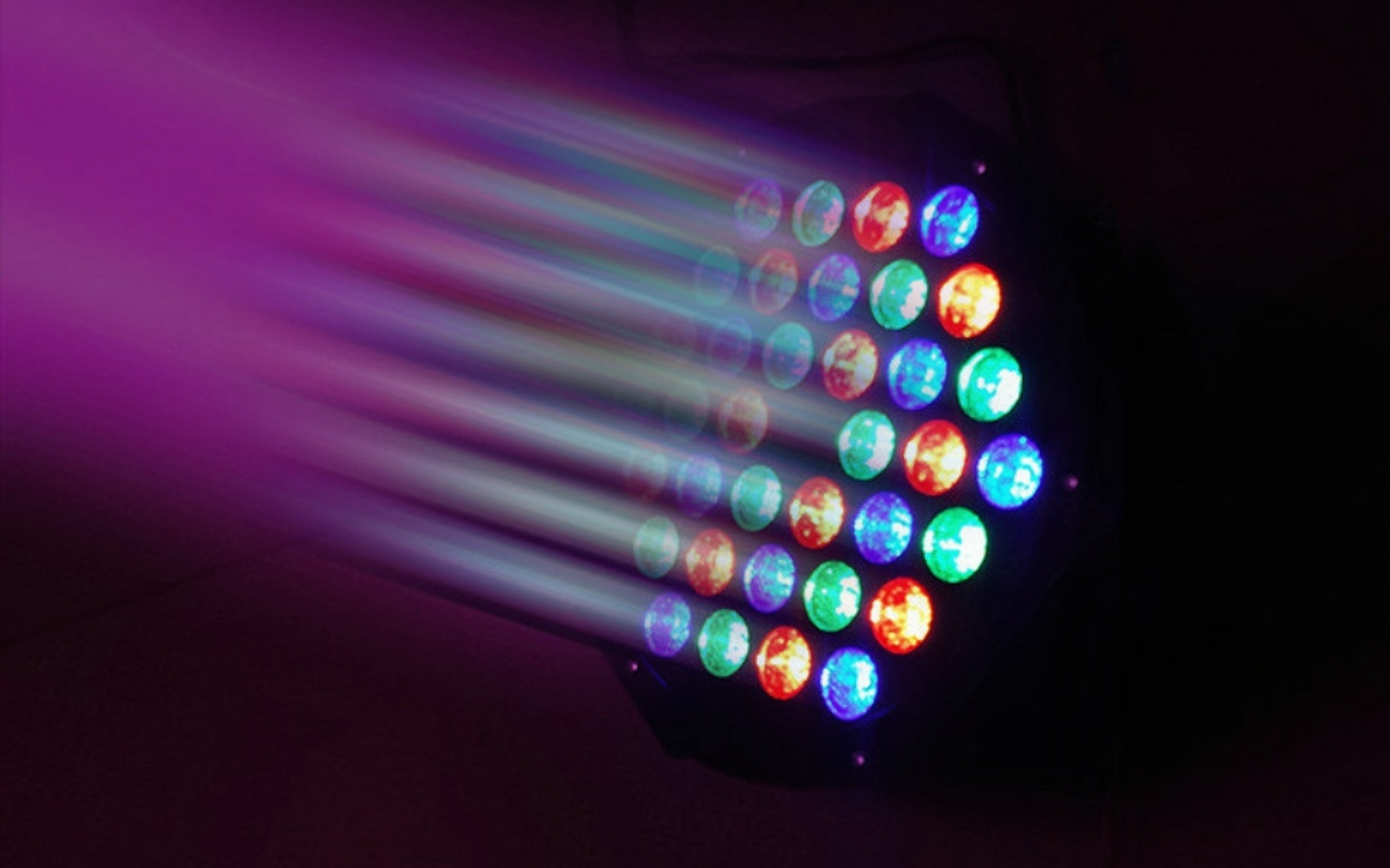 rgb led par light