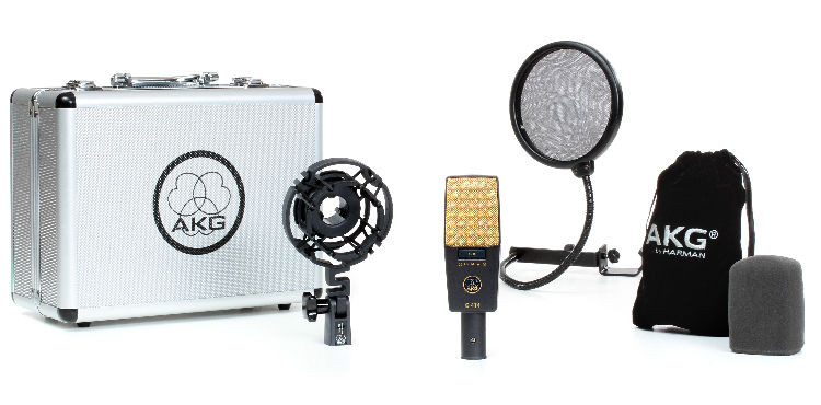 AKG C414XLII Condenser Microphone Studio Multipattern Condensor Mic