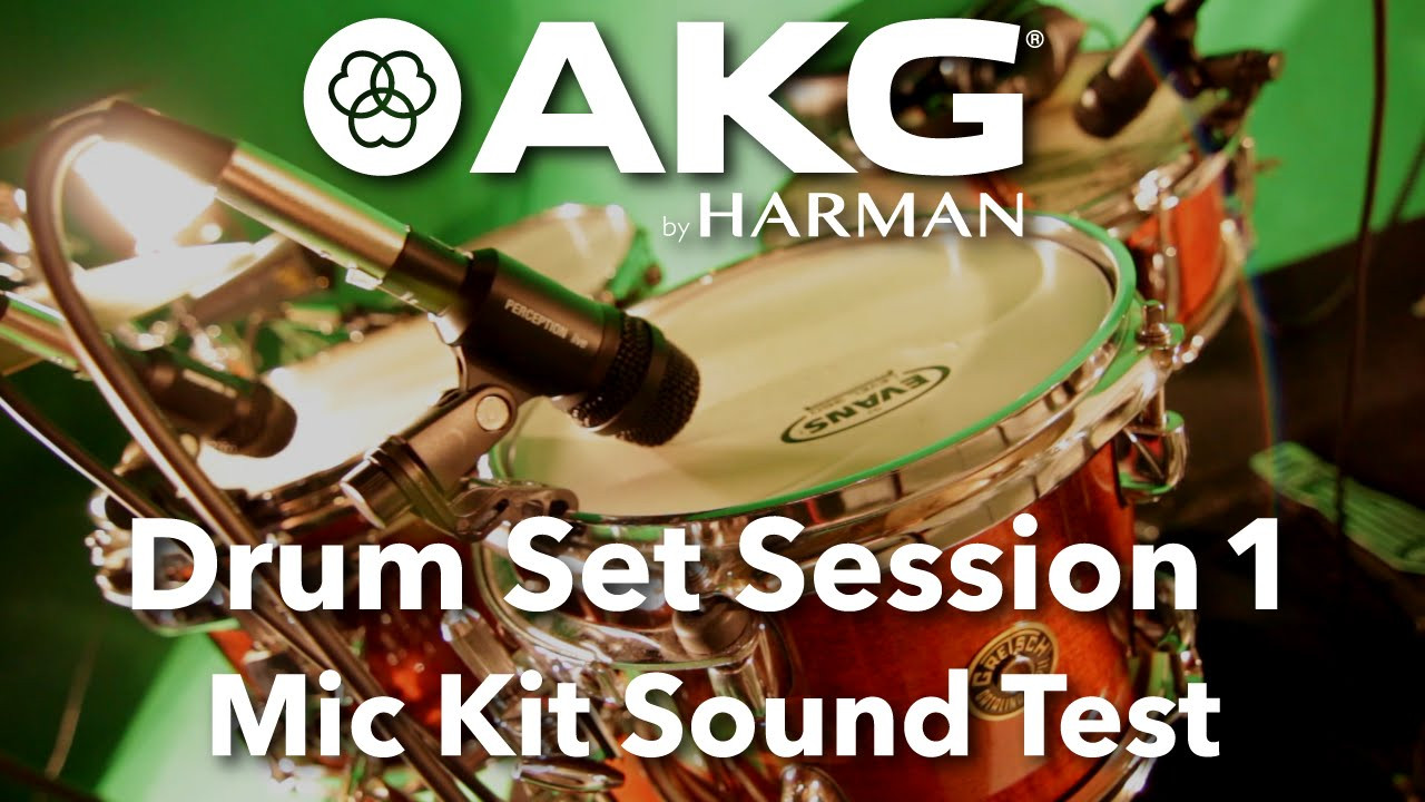 AKG Drum Set Session 1