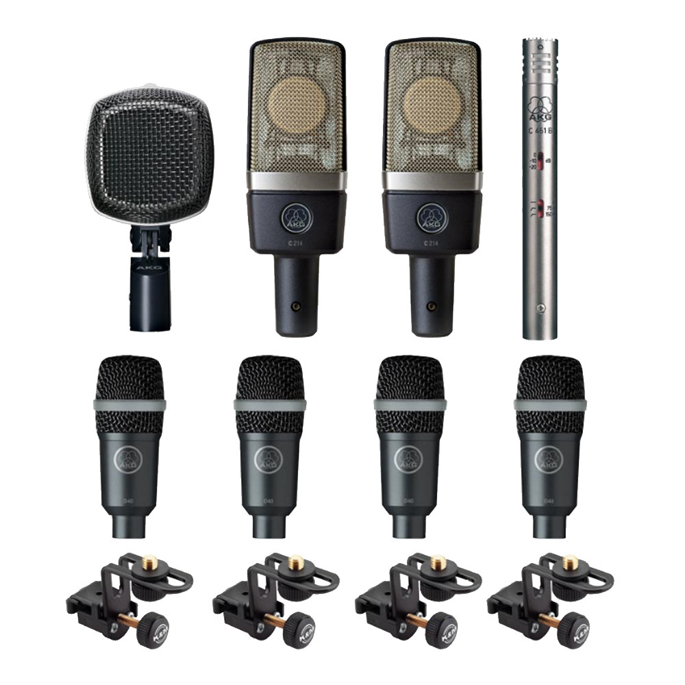 AKG DRUMSETPREMIUM 8MIC