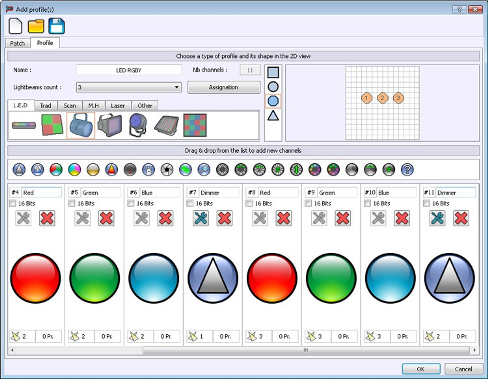 SLIM 512-1024 - Chromateq