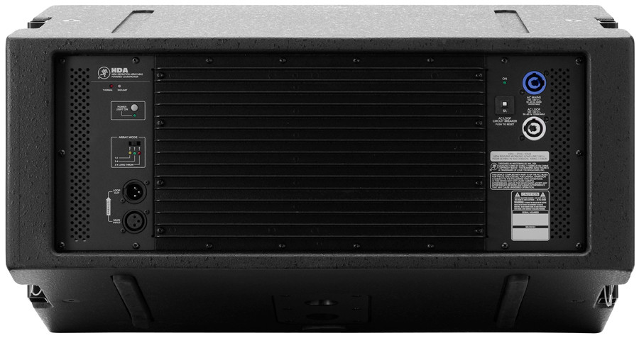 mackie line array speakers