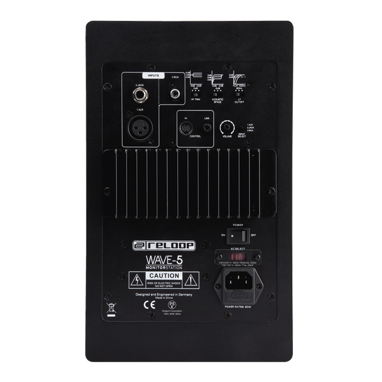 Reloop Wave-5 Studio Monitor Pair