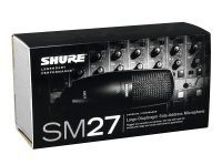Shure SM27 Professional Large Diaphragm Condenser Microphone