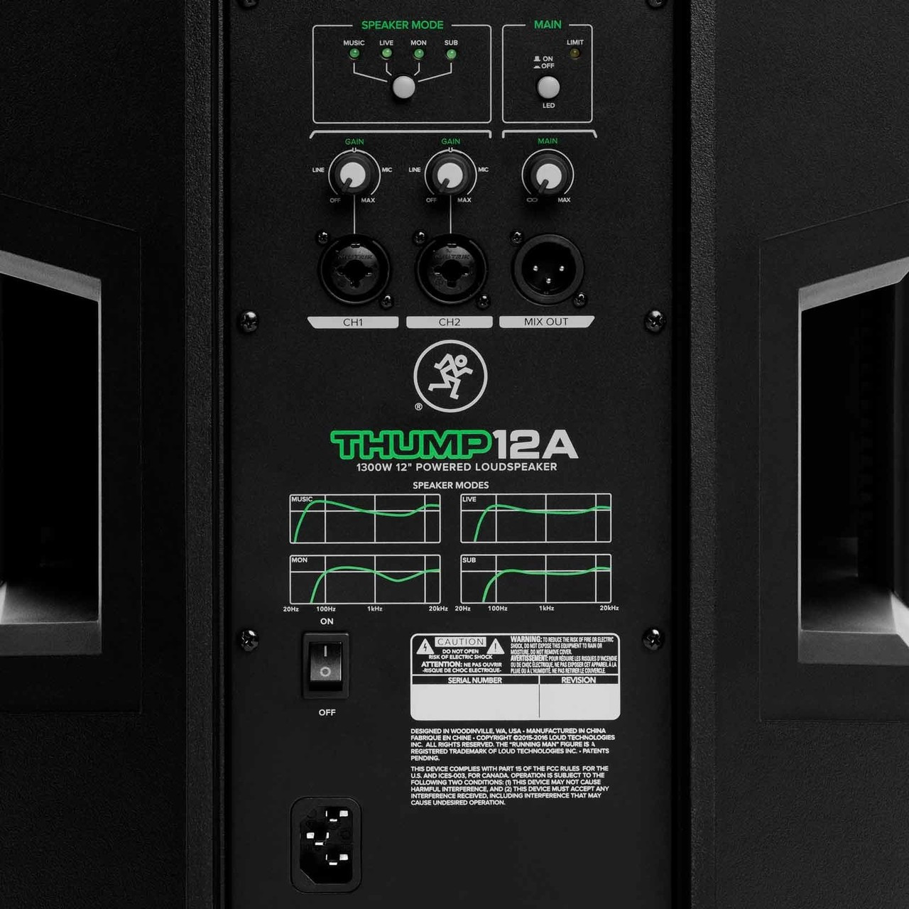 Powered Speaker Mackie Thump 12a Pair Thump 12a Review1