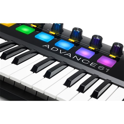Akai Advance 61 Keyboard w/ High-Res Colour Screen - Music On Stage