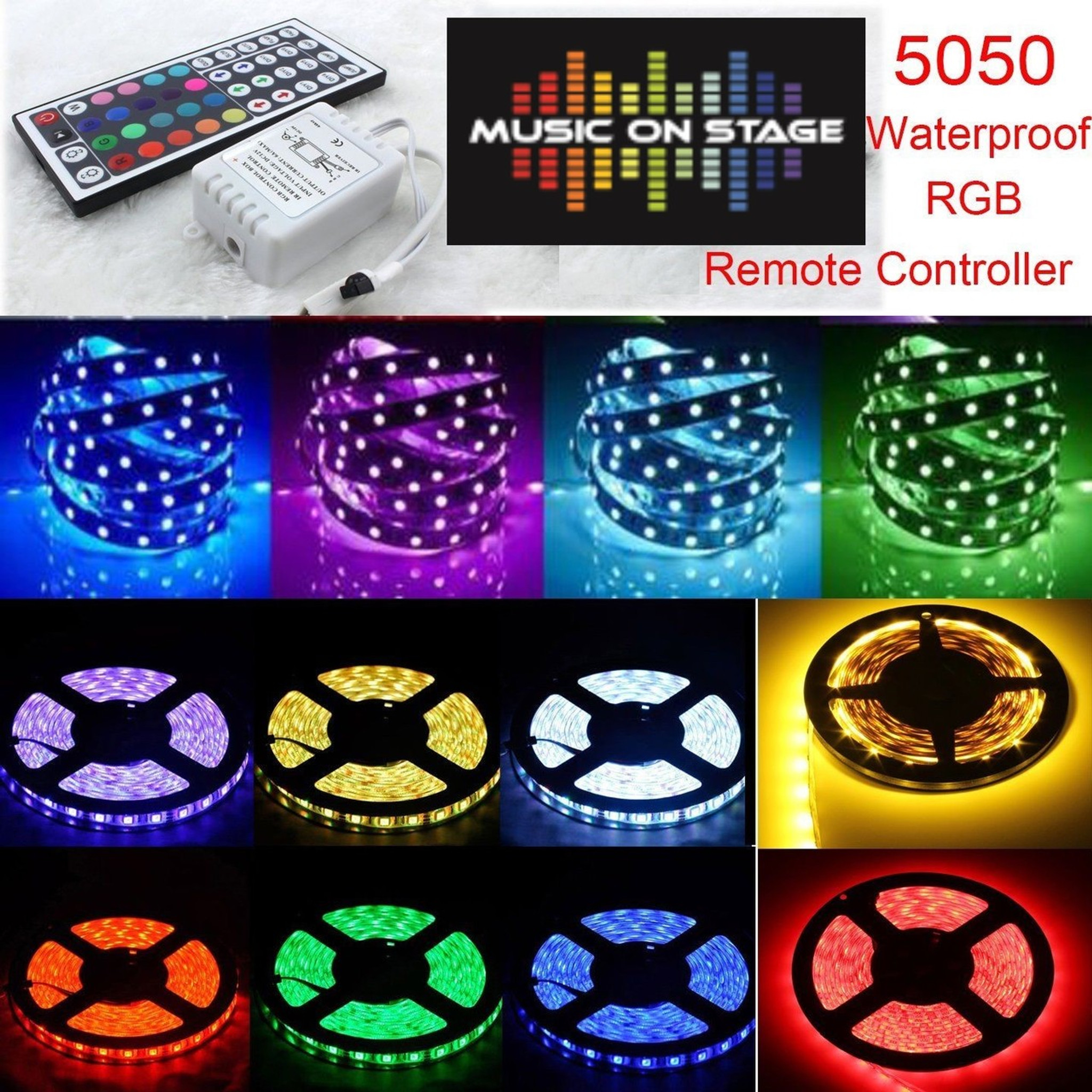 Waterproof rgb clearance led