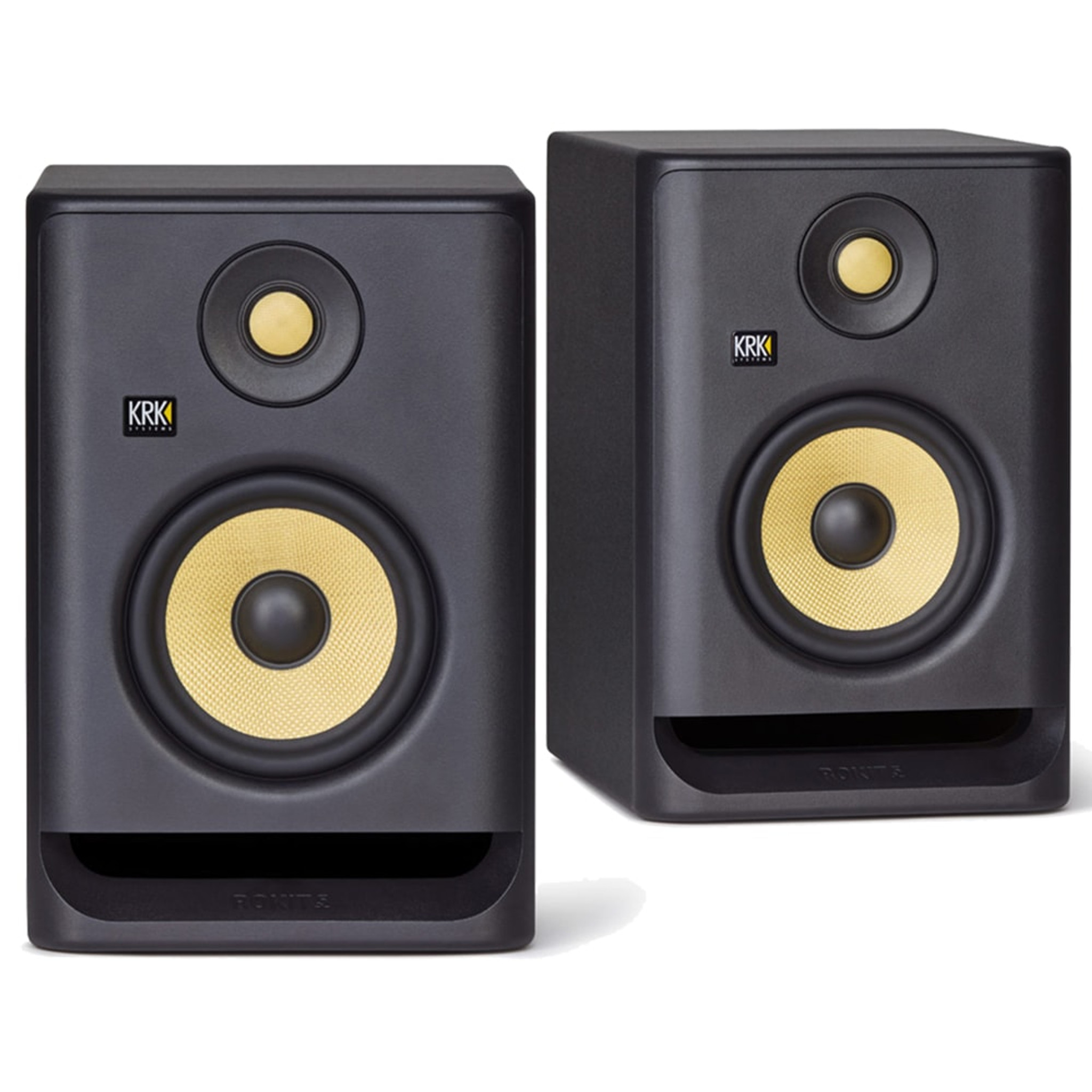 krk pair studio monitors