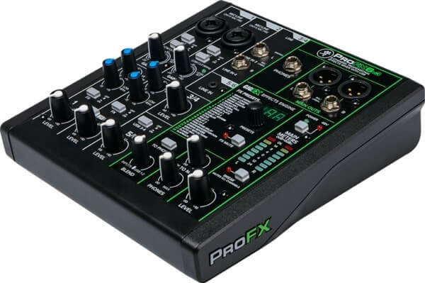 Mackie ProFX6v3 6 Channel Mixer with Effects and USB