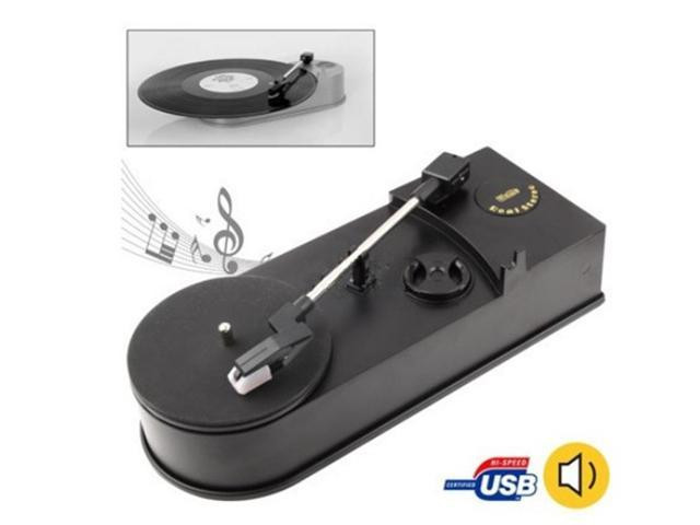 MOS WIMI EC008B TURNTABLE PLAYER WITH BUILT-IN SPEAKER VINYL LP