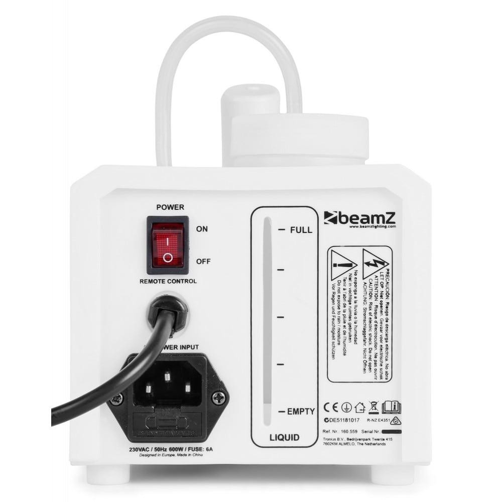 Beamz SNOW600 Snow Machine 600W Music On Stage